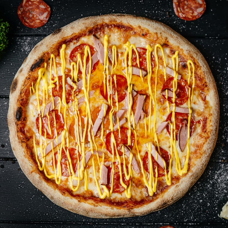 пепперони с беконом